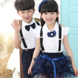 Hot Sale Primary School Uniform Patterns, Children School Uniform with Good Quality