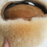Kids and Children Sheepskin Hat with Ear Flap