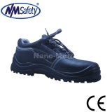 Nmsafety Low Cut Cow Split Leather Factory Safety Shoes