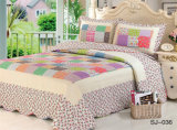 Customized Prewashed Durable Comfy Bedding Quilted 1-Piece Bedspread Coverlet Set for 49