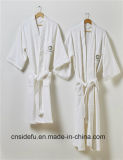 Luxury Kimono Collar Hotel Linen SPA Bathrobe Waffle Robe