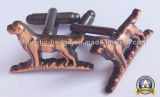 Customized Zinc Die Cast Antique Copper Cute Cufflinks