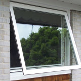 Construction Materials Aluminium Extrusion Glass Awning Window
