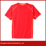 Custom Soft Knit Dri-Fit Fabric Sports T-Shirts for Men (R153)