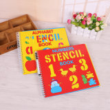 Spiral Bound Shaped Hardcover Children Book with Stickers Printing