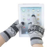 Men's Fashion Winter Wool Knitted Touch Screen Magic Gloves (YKY5453)