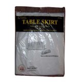Table Skirt (PEVA, PE, PVC, Polyster) , Plastic Table Skirt
