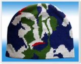 Military Camouflage Knitted Beanie Hat