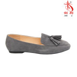 Hot Sales Lady's Flats Sandal with Tassle Decoration (FL302)