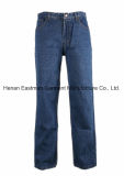 Men's Washed Jeans Casual Long Trousers