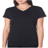 100% Polyester Black Sublimation T-Shirt