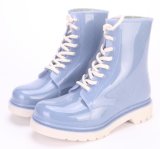 Lace up Ankle Boots Rain Boots for Women