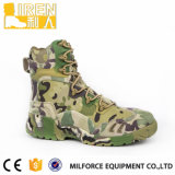 Camouflage Suede Cow Leather Military Desert Boots