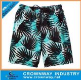 Men Sublimation Printing Custom Beach Shorts Board Shorts with 4 Way Stretch Fabric