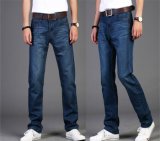 P1173 Winter Men Wear Men Jeans Thick Fleece Trouser Big Yards Jeans Leisure Casual Jeans Straight Men Pants 120cm for Wholesale