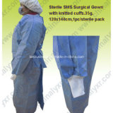 Single Operating Gown for Doctor Wearing with Eo Sterile Pack