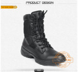 Tactical Boots of Waterproof Nylon and Cowhide Leather/Anti-Slip and Anti-Abrasion