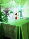 100%Polyester Solid Jacquard Tablecloth/Placemat