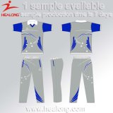 Healong Women Wholesale New Graphic Design Sublimation Cricket Uniform