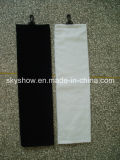 Black Golf Towel with Solid Color