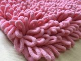 Polyester Microfiber Loop, Chenille Yarn Dyed Solid Mat Carpet