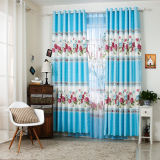 Countryside Style Print Curtain Fashion Curtain (KS-144)