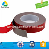0.64mm/Double Sided Red Film Grey/Gray Acrylic Foam Adhesive Tape (BY5064G)