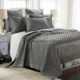 Plain Bedspread in Grey (DO6082)