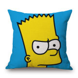 Lovely Spongebob Digital Printed Cushion Cover with Invisible Zipper (35C0279)