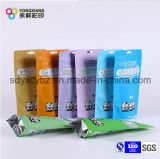 Size Customized Stand up Snack Food Plastic Pouch with Zipper