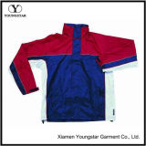 Ys-1016 Polyester PVC Lined Waterproof Rain Jacket with Hood