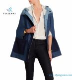 Stretch Denim Hooded Ladies Jacket Made by Fly Jeans Garement