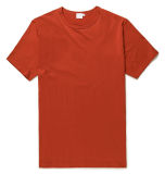 Men's Red Cheap Summer Plain Cotton Shirt
