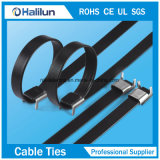 Stainless Steel PVC Coated Wing Lock Cable / Zip Tie