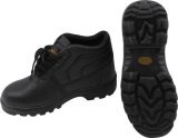 Labor Protection Industrial Middle Cut Rubber Sole Safety Shoes