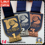 Factory Sports Basketball Metal Cheap Custom Medals