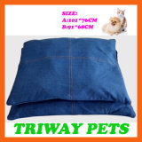 High Quaulity Denim Pet Cushion (WY161023A/B)