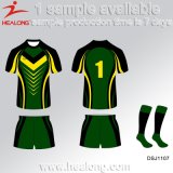 Healong China High Quality Sports Clothing Gear Sublimation Men's Rugby Jerseys Shirts