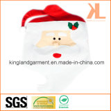 Quality Christmas kitchen Decoration Red Santa Chair Cover