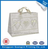 Heart Shape Decoration Kraft Paper Gift Packaging Bag