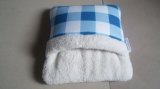 100% Polyester Planted Sherpa Fleece Baby Cushion with Quilting Seam