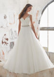 2017 Traditional a- Line Straps Bridal Wedding Dresses Wd507