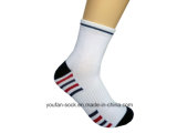Combed Cotton/Nylon Sport Sock with Hand Linking and Arch Sipport