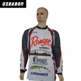 Quick Dry Outdoor 100% Polyester Sublimation Printed Wholesale Fishing Jersey
