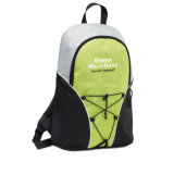Backpack with Foamed Back and Elastic Cord on The Front to Hold Your Water Bottle