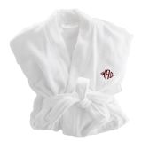 Luxury Wholesale Women and Men White Color Bath Robes Kimono Collar Bathrobe