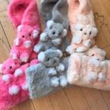 Women High Quality Luxury Knitting Rabbit Fur Scarf