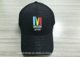 100% Polyester Sports Cap Custom Raised Rubber Logo Sports Hat