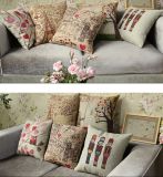 High-Grade Embroidery Linen Sofa Cushion