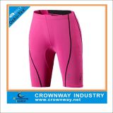 Men's Pink Polyester/Spandex Shorts with Printed Logo